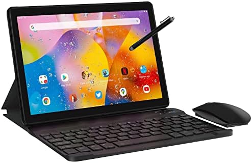 Toscido Android 11 tablet 10 inča, Android tablet, Octa Core, 4GB RAM 64GB ROM proširite se na 1 TB, dugačak 72 sata u stanju pripravnosti,