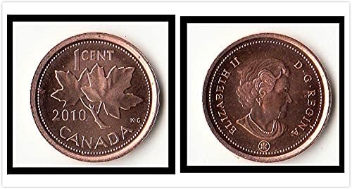 Američka nova Kanada 1 bod kovanica nasumična kolekcija poklona za strane kovanice