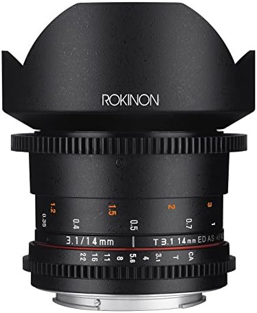 Rokinon Cine DS DS14M-N 14mm T3.1 ED AS IF UMC полнокадровый киношный širokokutni objektiv za Nikon
