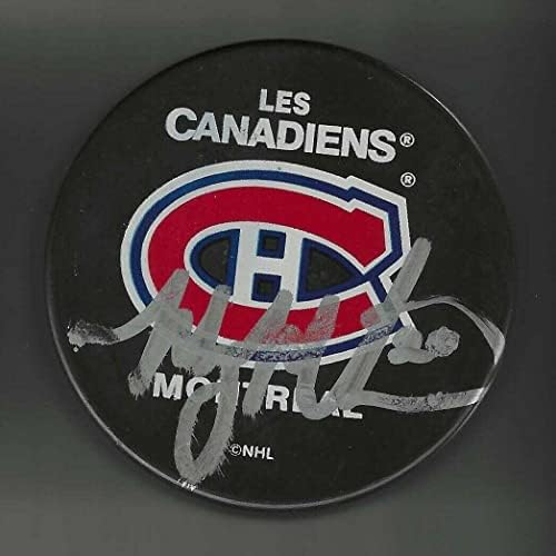 Mannie Malhotra potpisao je suvenirni pak Montreal Canadiens - NHL pakove s autogramima