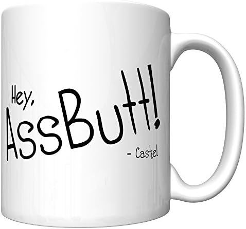 Supernatural Hej, Assbutt Castiel kava šalica za kavu