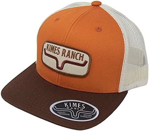 Kimes Ranch Unisex Rolling Trucker 6-panel mrežica Podesivi Snapback šešir
