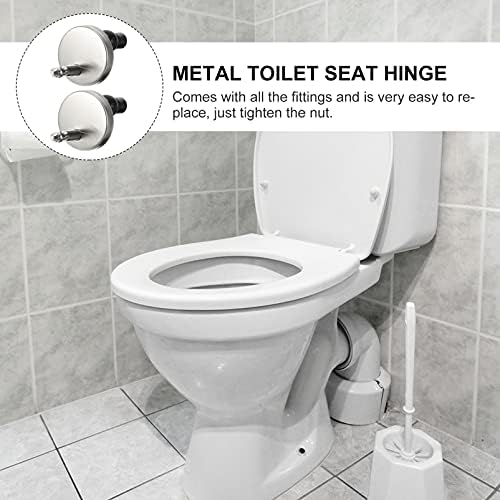 Doitool pametni toalet 10 setova /2pcs stražnje matice Popravak sjedala guma i okovi Univerzalna rupa pokriva dijelovi mm montaža gornjeg