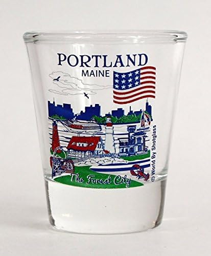Portland, Maine, kolekcija čaša veliki američki gradovi