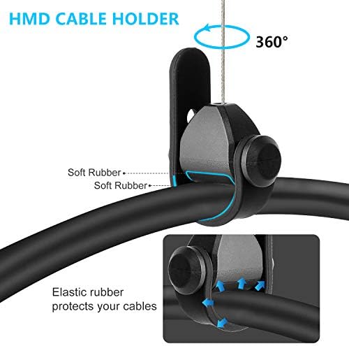 VR sustav za upravljanje kabelom za uvlačenje stropne remenice za Oculus rift/Rift S/HTC VIVE/VIVE PRO žica za punjenje podataka za