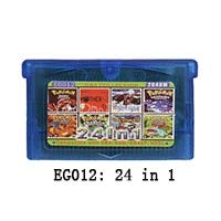 ROMGAME 32 bit EG Series All In 1 Video Game Catrondge Console Zbirka engleskog jezika verzija Eg012 24 u 1
