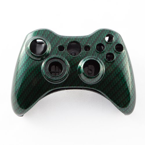 Candy Green Carbon Fiber Shell Shell za Xbox 360