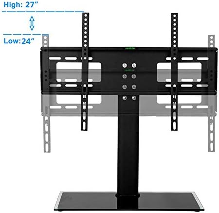 Monitor od nehrđajućeg čelika stoji za većinu 32-55 inča ravnih zakrivljenih televizora, TV zidni stol stoji do 40 kg podesivih visina