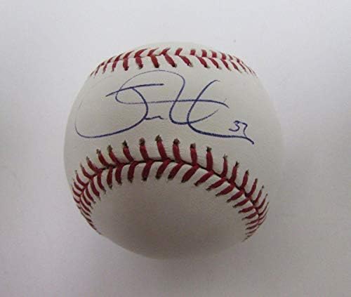 Jack Taschner Phillies potpisan/Autografirani OML bejzbol 138857 - Autografirani bejzbols