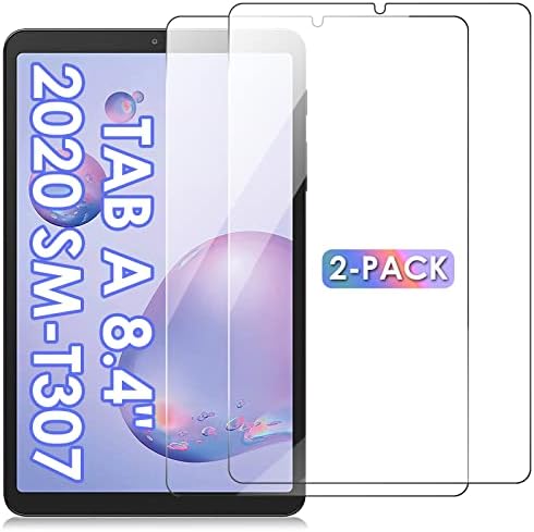 【2-pack】 Zaslon zaslona za Samsung Galaxy Tab A 8,4 inčni SM-T307 2020 Tablet, DeTuosi Ultra Clear Anti-Sccratch Bubble Free Stakleni