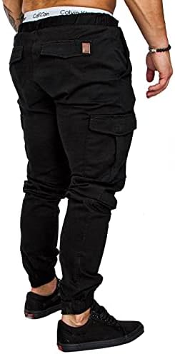 Muške dnevne hlače modno labave zgodne džepne hlače alati za kamuflažne hlače m-4xl poliesterske hlače muškarci