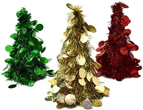 Homeford božićne točkice i stabla stola od vimenika, 10-inčni, 3-komad