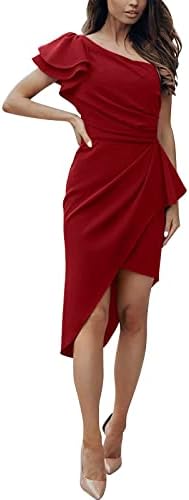 Ženske lanene haljine Žene Zelena haljina Radna haljina za žene 2022 Tummy Control Club haljina Maxi haljine za žene 2022 s