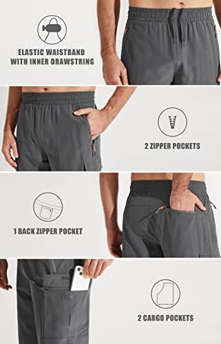 Libin muški planinarski teretni kratke hlače lagane brze suhe atletske casual kratke hlače za golf na otvorenom aktivnim džepovima