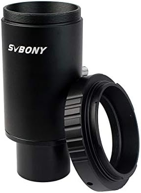 SVBONY T2 T RING ADAPTER, metalni 1,25 inčni pribor za teleskop, kompatibilan za Canon EOS kamere Fotografije posvećeni CA1 Slušani