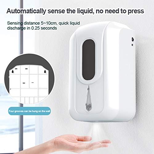 ZDDXY Automatski raspršivač sapuna, infracrveni indukcijski dozator za ruke bez dodira, vodootporni za ponovno punjenje bez dodira