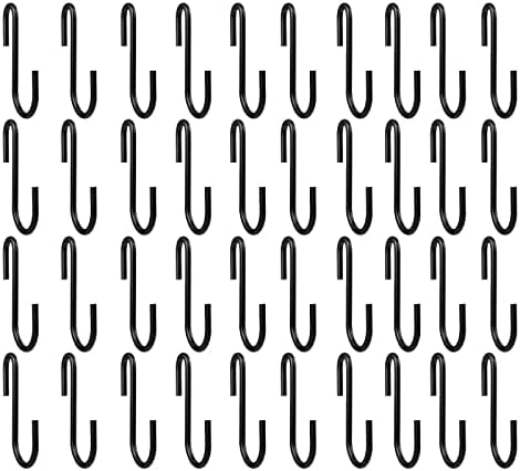 Hjsq 40pcs teška dužnost nehrđajućih kukica u obliku visećih vješalica hjsq skladištenje kuke zidne kuke zidne vješalice viseće kuke