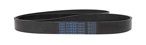 D&D PowerDrive 547K1 Poly V remen, 1 pojas, guma