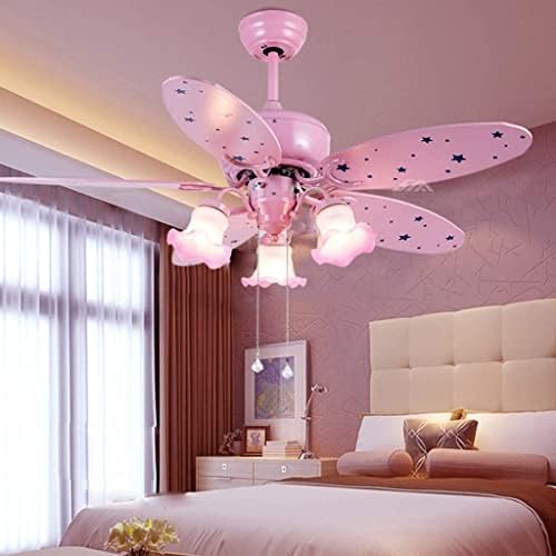 Stropni ventilator Svjetlo daljinski upravljač tihi viseći ventilator lampica Dječja spavaća soba LED ventilator Strop Lagana dnevna