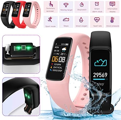 Delarsy 3P22SC C7S Bluetooth Smart Watch Fashion Smart Sports narukvica Slim Dizajn vodootporan za iOS/Android telefon