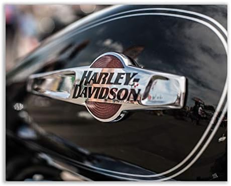 Blue River motociklističke gorivo Zidni dekor Umjetnički dekor Otisci Harley Davidson, Norton, Triumph, BSA, Indian, Royal Enfield
