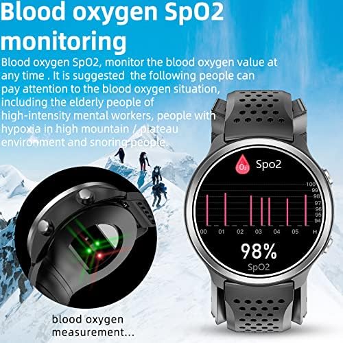 Točni sat krvnog tlaka s manžetom za zračne jastuke na napuhavanje, P30 prijenosni zglobovi krvni tlak Monitor pametni sat, krv kisik