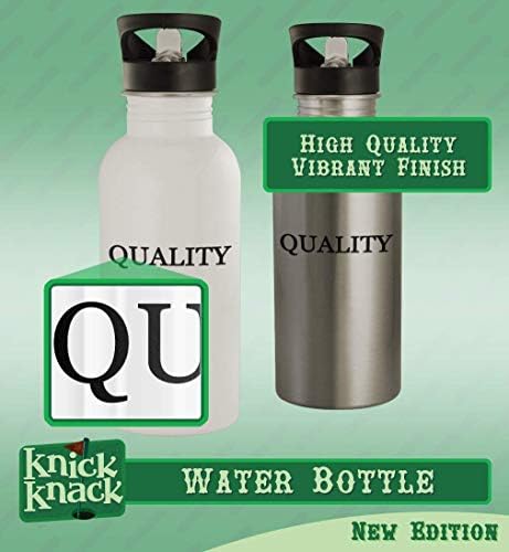 Knick Knack pokloni Corneter - boca vode od nehrđajućeg čelika od 20oz, srebro