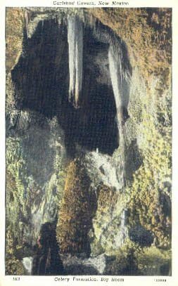 Carlsbad Caverns, razglednica New Mexico