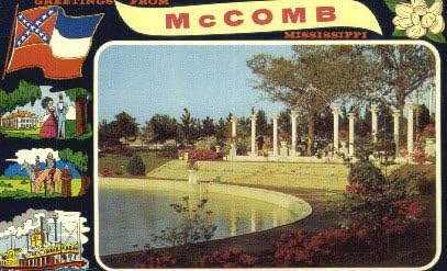 McComb, Mississippi, razglednica