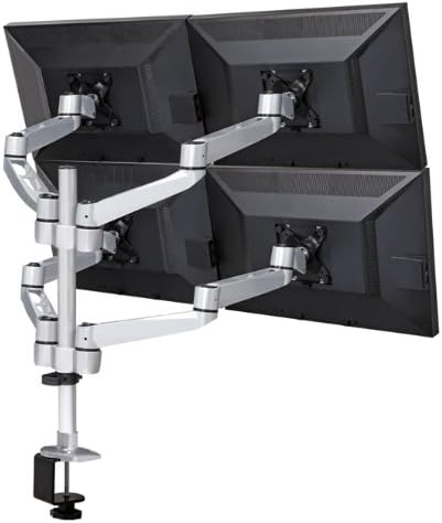 Cotytech Four Monitor stol Mount Spring Arm Brzo otpuštanje/povezivanje