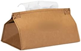 Lllly tkivno kutija drvena vodootporna tkiva kontejner za automobile radne površine salvete u salvetu u uredu kuće za pohranu