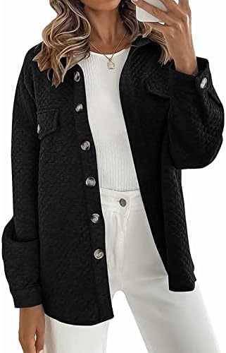 Xydaxin Zimski kaputi za ženske džepne jakne, debeli kaput nadmašuju džepove