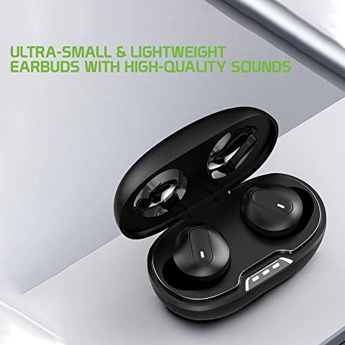 Bežični v5.1 Bluetooth uši kompatibilni sa Sony D5503 s produženim futrolom za punjenje za u ušnim slušalicama.