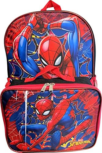 Ruksak ruksaka RUZ Spiderman Boy -a s uklonjivim kutijom za ručak