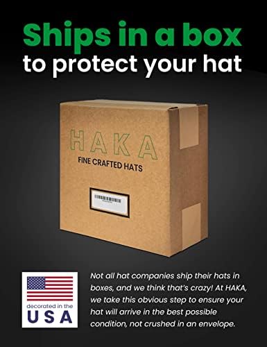 Haka američki šešir za zastavu, američki kamiondžijski šešir za muškarce i žene, podesiva bejzbol kapica, mrežica Snapback, izdržljivi