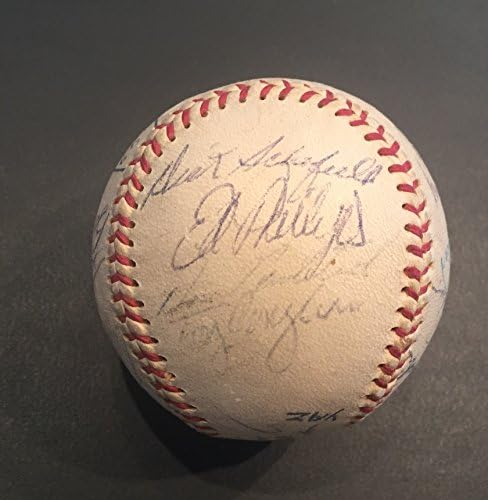 1970. Boston Red Sox tim potpisao je bejzbol JSA Carl Yastrazemki