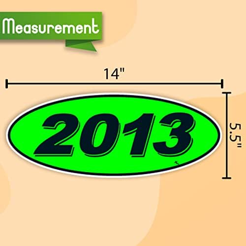 Versa Tags 2011 2012 2013 i 2014 Oval Model Godišnja naljepnica za trgovce automobilom Ponosno napravljena u SAD -u Versa Oval Model