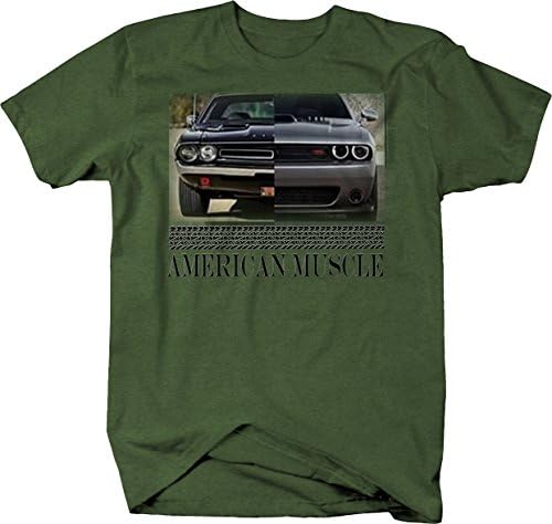 American Muscle Hotrod Challenger Modern & Classic Racing majica za muškarce