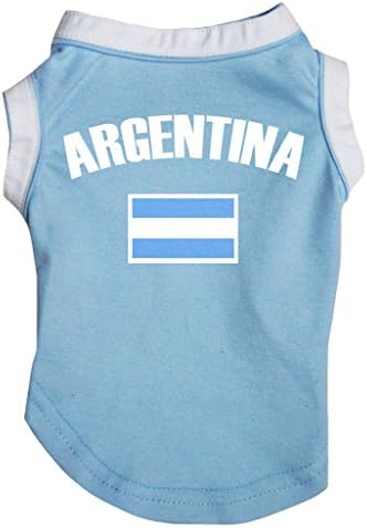 Petitebella argentina zastave majice za pseće pseće