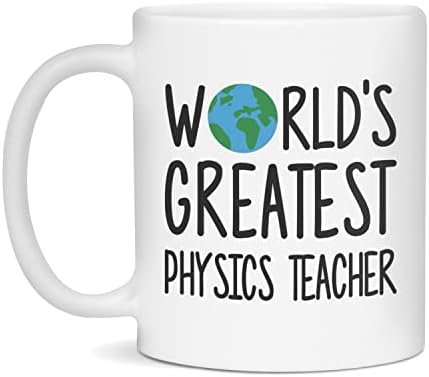 Najveća svjetska šalica za učitelje fizike, bijela, 11 oz