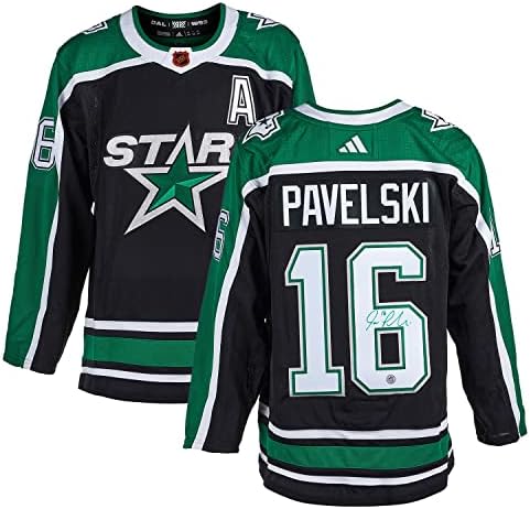 Joe Pavelski potpisao je Dallas Stars Reverse Retro 2.0 Adidas Jersey - Autografirani NHL dresovi