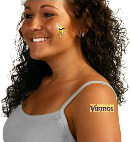 Wincraft Minnesota Vikings privremene tetovaže