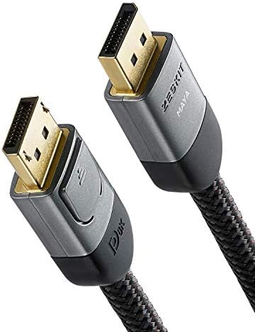 Zeskit Maya certificirani DP 1,4 kabel, 4K 120Hz 8K 60Hz 1440P 144Hz 240Hz HDR 32,4GPBS HBR3