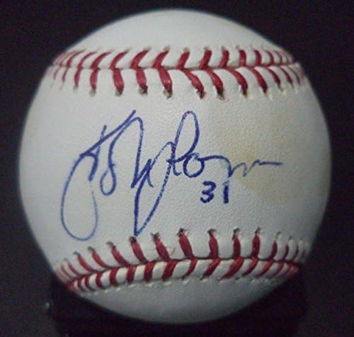 John Lannan Nationals/Phillies potpisali su autogramirani baseball ROMLB W/CoA - Autografirani bejzbol