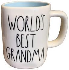 Najbolja baka od bake, kava, čaj, šalica/ šalica s plavom unutrašnjošću Rae Dunn, s plavom unutrašnjošću.