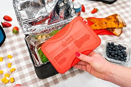 Lava ručak | grijana kutija za ručak s izoliranim hladnjakom / torba za svakodnevnu upotrebu s grijanom hranom