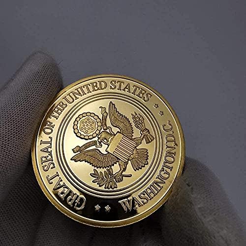 Američka središnja obavještajna agencija Zlatni novčić Veleprodaja čista zlatna kovanica Cia Challenge Coin 403 mm Vojni metalni novčić