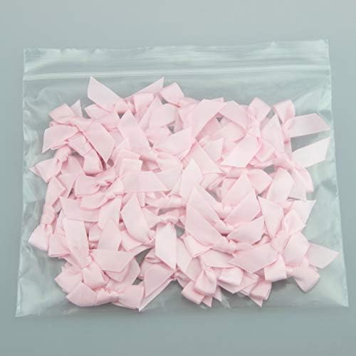 7 duginih 50pcs butik mini ružičastih lukova od satenske vrpce applications za šivanje scrapbooking vjenčanja i poklona