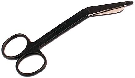Odontomed2011 Lister Bandge Scissors 4.5 Crna boja nehrđajućeg čelika 4 1/2 zavojne škare