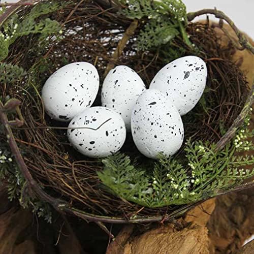 Homoyoyo umjetne biljke i cvijeće uskršnji dekor 1 set umjetno s ukrasnom pticom jaja, ručno izrađene prirodne uskrsne ptice za vrtnu